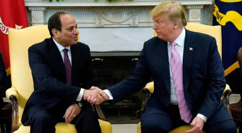 Trump upbeat after speaking to Egypt’s president on Gaza, Yemen