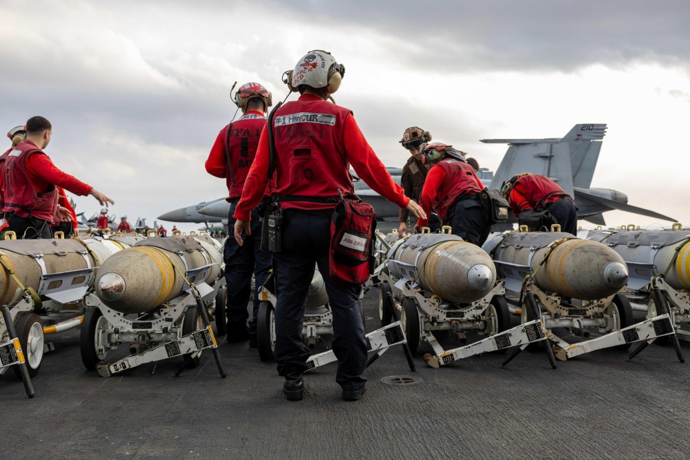 US Central Command Releases Images of Military Preparations Targeting Houthis in Yemen