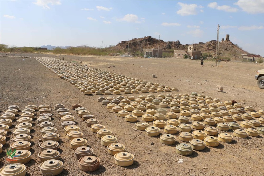 MASAM project clears 1,050 Houthi mines in Yemen