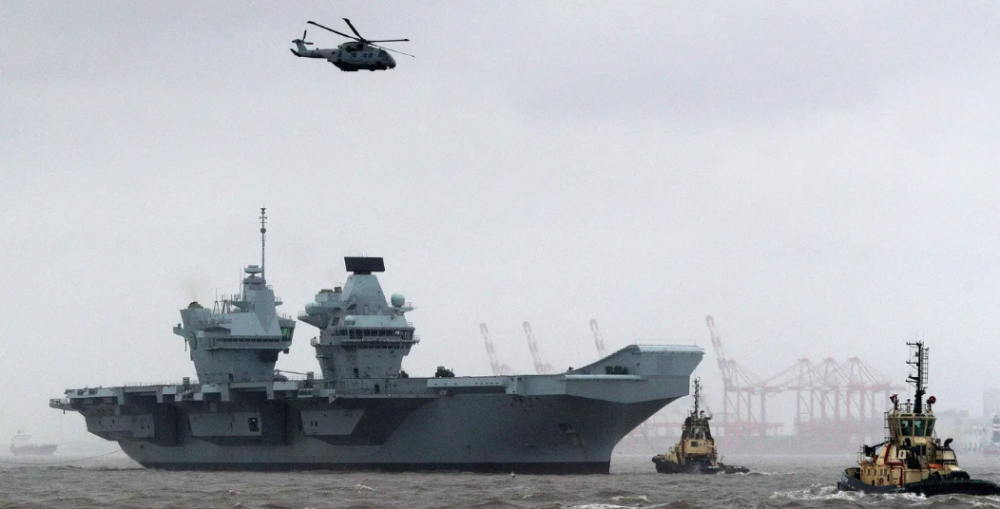 HMS Prince of Wales departs on major deployment