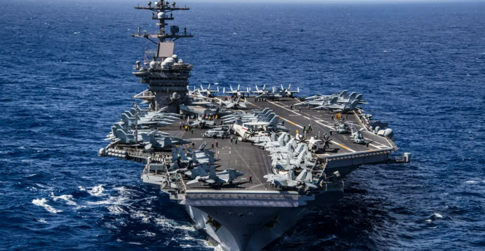 Yemen : Houthi Rebels Claim Attack on US Aircraft Carrier Vinson in Arabian Sea