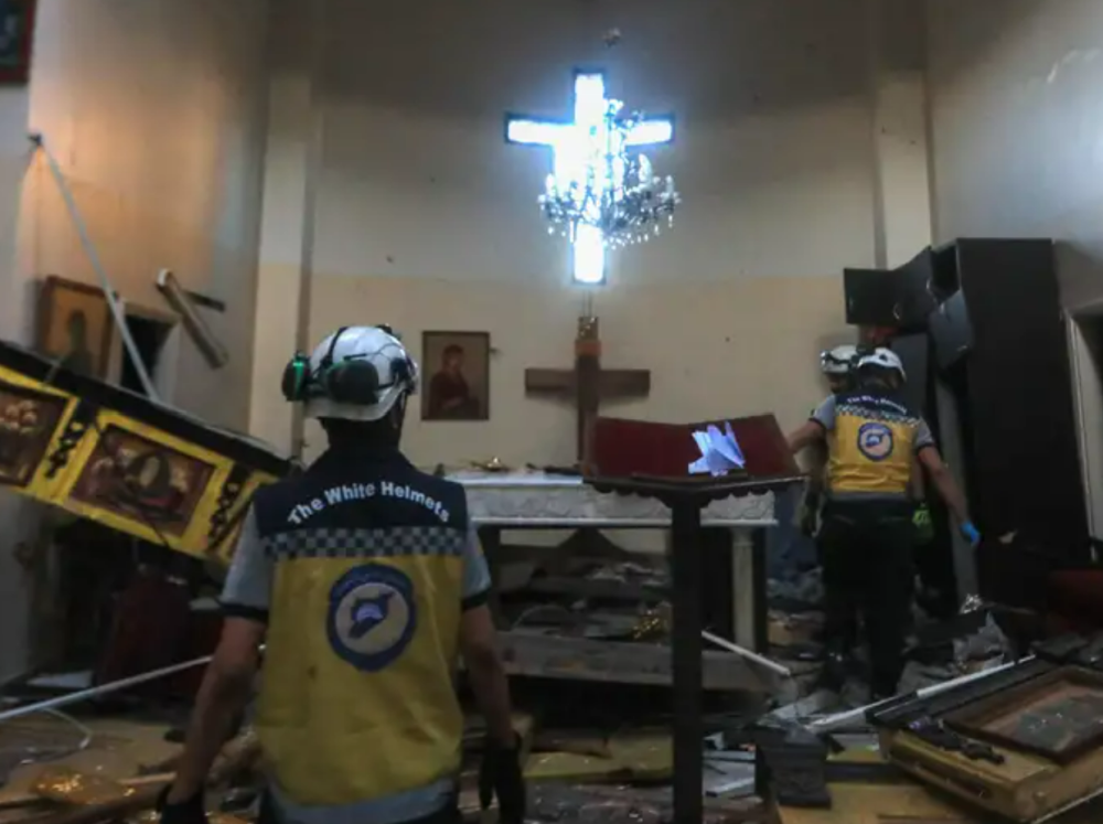 Syria: Deadly blast hits church in Damascus