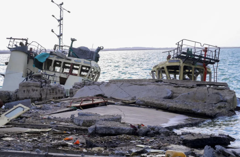 Israeli Airstrikes Severely Damage Yemeni Ports and Commercial Vessels , Ambrey Says