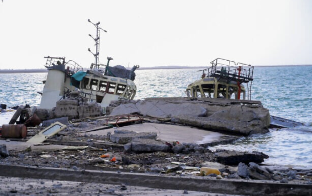 Yemen : Satellite images appear to show damage at Houthi ports after Israeli strikes