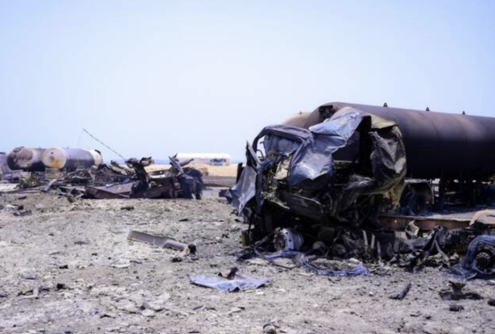 Fears of escalation after Israel hits Houthi-held Yemen port