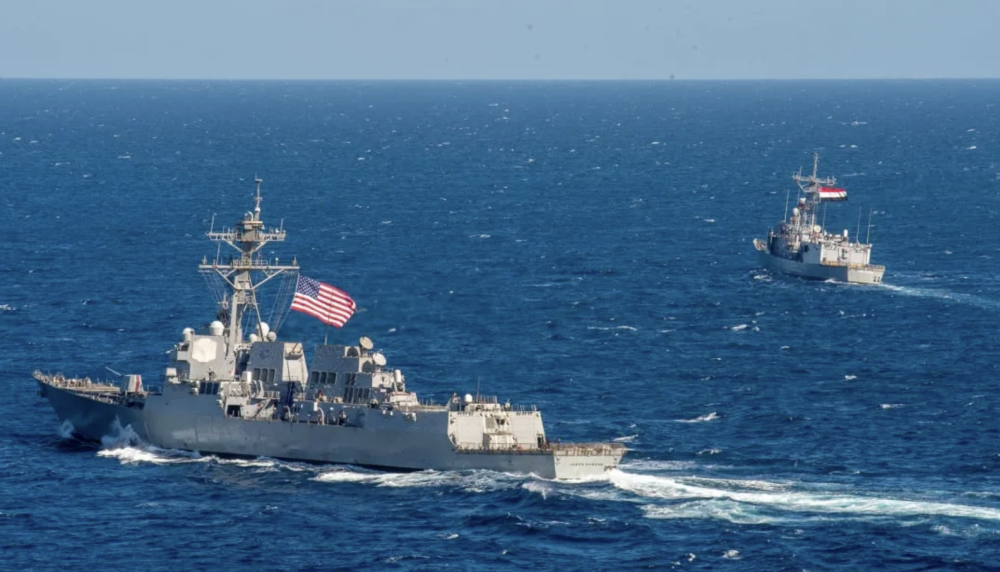 Iran claims it sent helicopter to warn US destroyer in attempt to project force