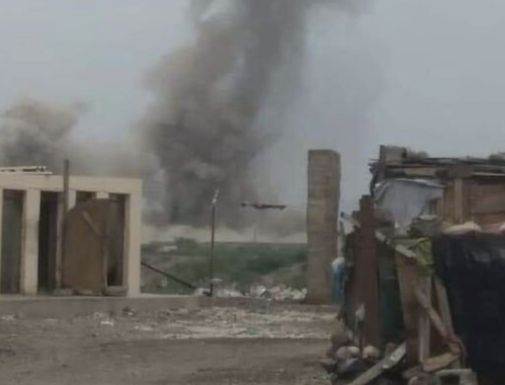 Explosions Rock Weapons Depot at Al-Anad Military Base in Yemen’s Lahij Governorate