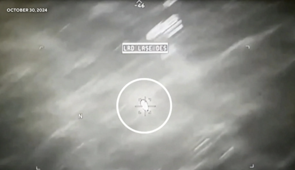 U.S. Drone Missile Appears to Bounce Off Mysterious Object Off Yemen