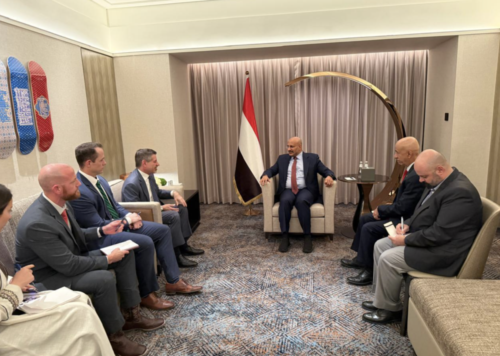 Yemen Tariq Saleh Meets U.S. Ambassador to Discuss Economic Reforms, Anti-Smuggling Efforts