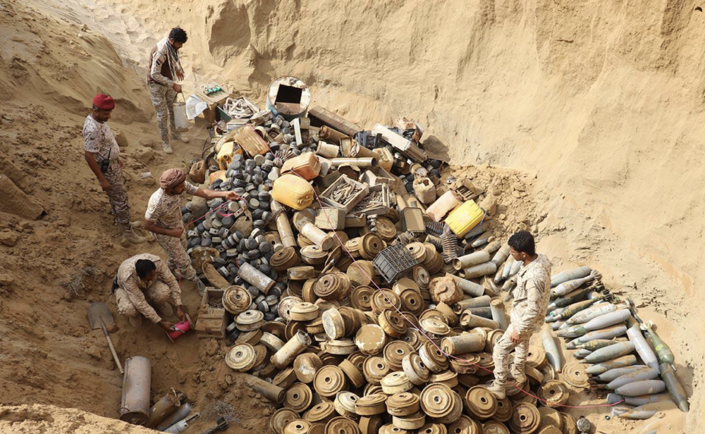 EU Report Ranks Yemen Third Globally in Landmine Casualties