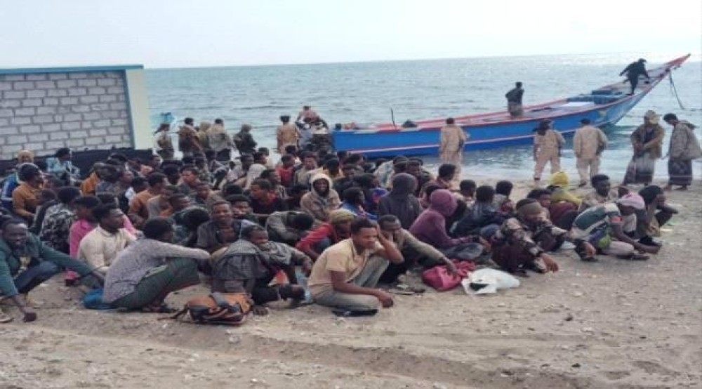 Yemen Intercepts Boat Carrying 205 African Migrants off Lahj Coast