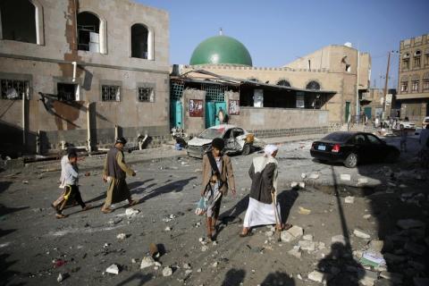 Houthis target pro-gov't forces in Yemen's Hodeidah