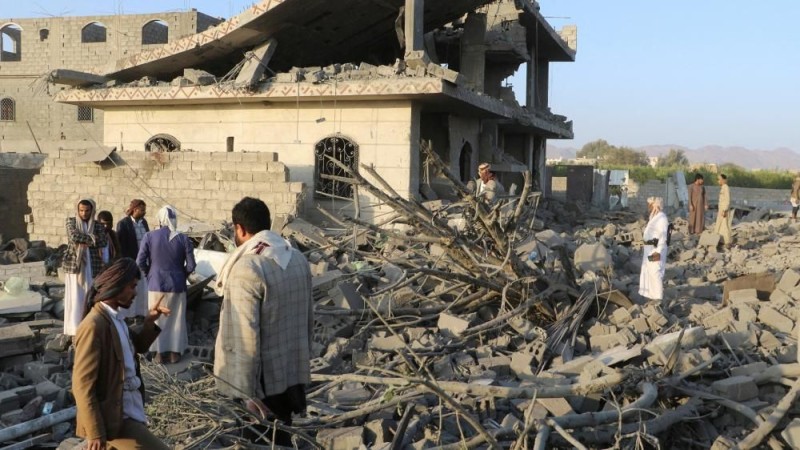 More than 40 Airstrikes: Washington Intensifies Its Strikes on Houthi Strongholds in Yemen