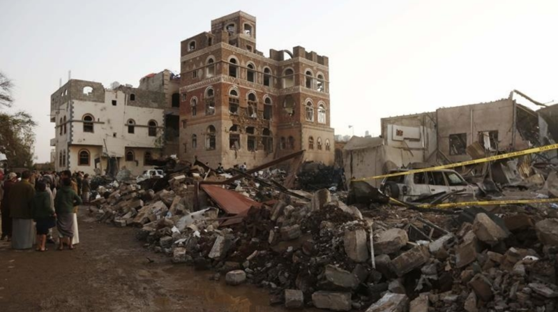 US airstrikes destroy communication stations in Yemen's Omran, Saada, Houthi Media Says