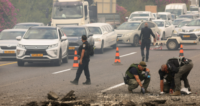 Two Israelis Injured While Seeking Shelter Amid Rocket Fire from Yemen