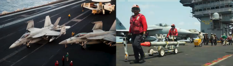 U.S. Central Command Highlights Joint Operations of Aircraft Carriers USS Carl Vinson and USS Harry S. Truman
