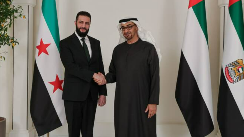 Syrian, UAE presidents hold talks in Abu Dhabi