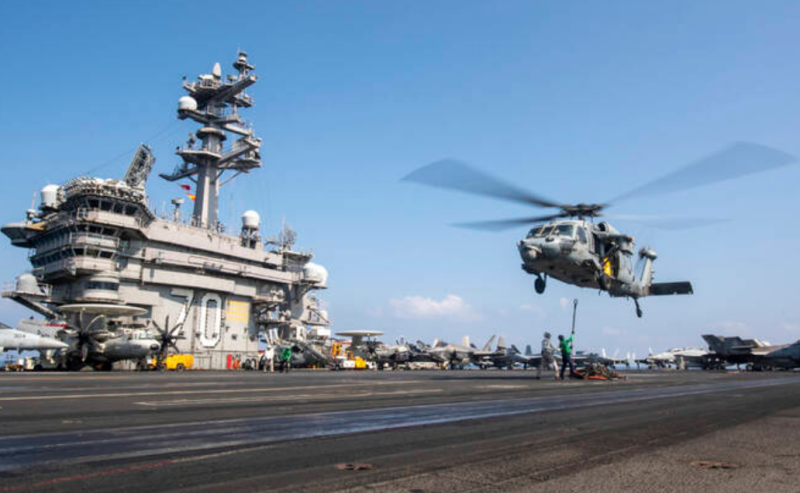 Second US carrier arrives off coast of Yemen