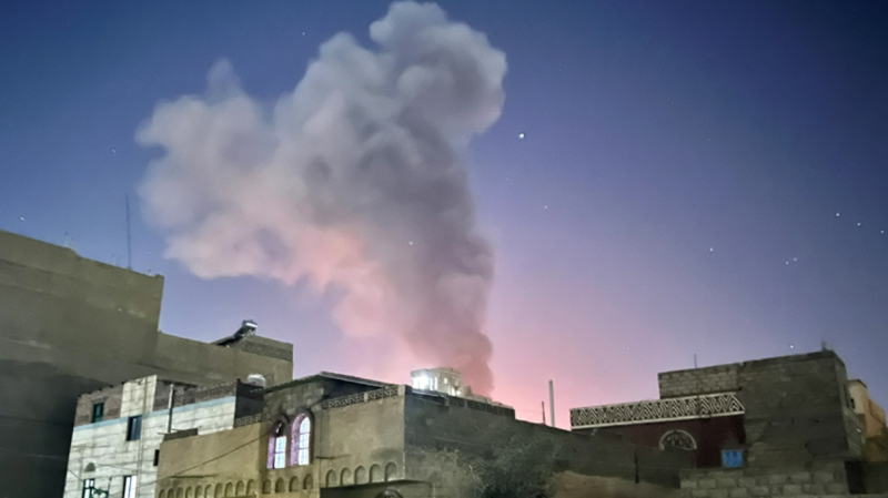 Yemen : British defense secretary confirms UK airstrike on Houthi facility