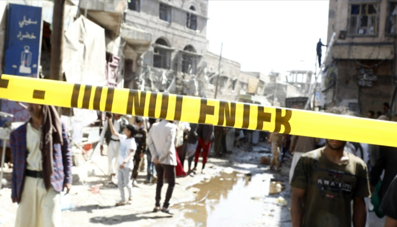 Houthis report 13 US airstrikes in provinces northern Yemen