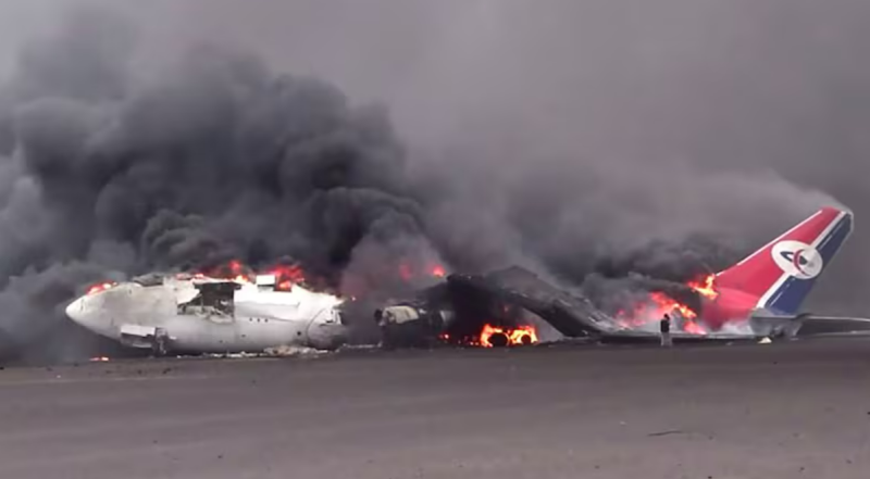 Sanaa airport 'disabled' after Israeli strikes on Yemen