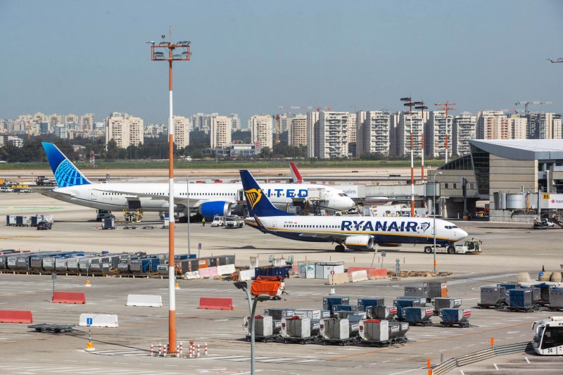 After Sanaa airport strike, Houthis say they’ll start targeting Israeli civilian planes