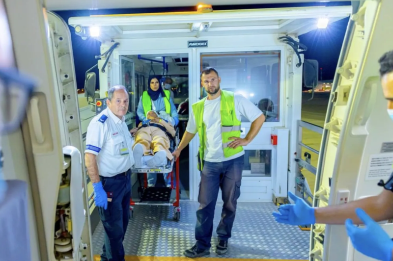 UAE Evacuates 188 Patients and Their Companions from Gaza Strip