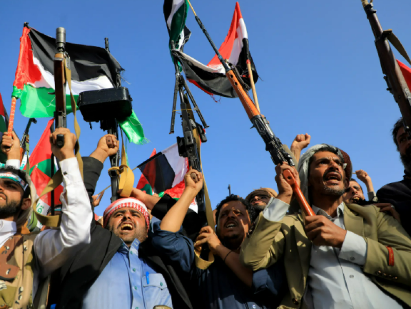 Houthi Leader Announces Launch of 11 Missiles and Drones at Israel Within a Week