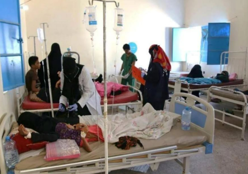 Cholera in Yemen : Death toll rises to 5 cases, with more than 1,700 suspected cases in Taiz