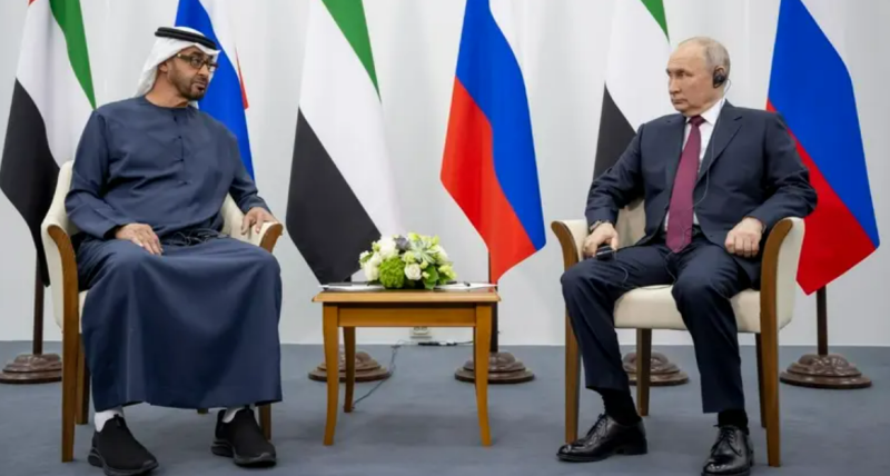 Putin makes Iran-Israeli mediation pitch in call with UAE president
