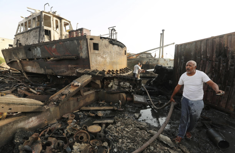 Houthi-Controlled Ports in Yemen Remain Operational Despite Israeli Airstrikes