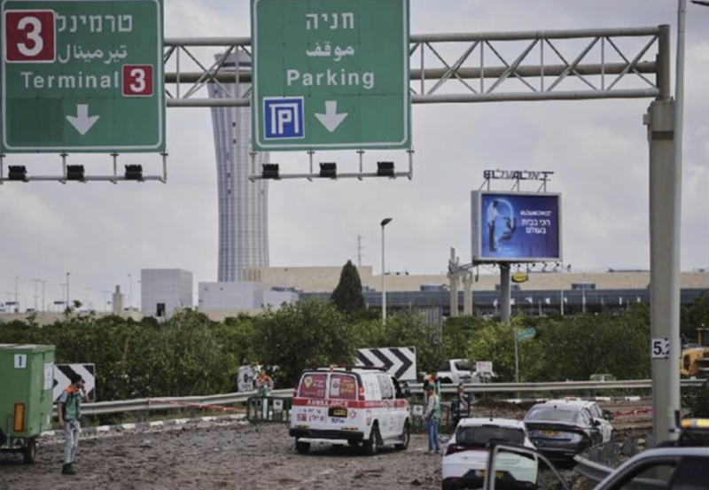 Yemen's Houthis fire ballistic missile at Israel main airport