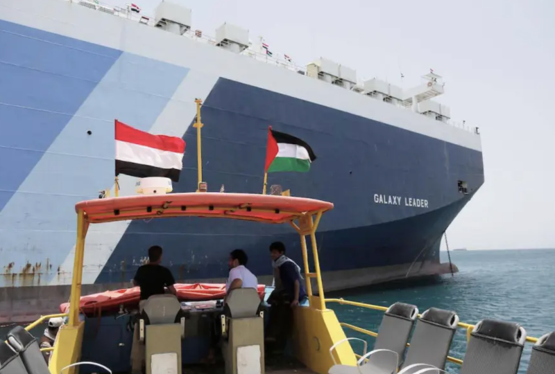 Houthis Sanction 64 Global Shipping Firms for Violating Maritime Blockade on Israel