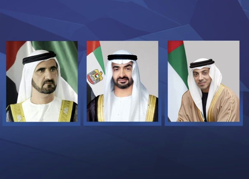UAE leaders congratulate President of Ukraine on Independence Day