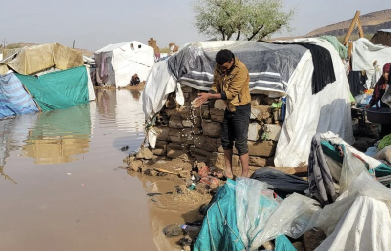 Yemen: 64 Families Displaced in One Week Amid Extreme Weather Conditions