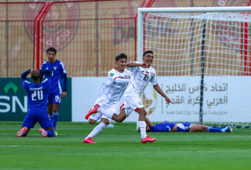 Yemen Secures Semi-Final Spot in Gulf Youth Cup with 2-0 Victory Over Kuwait