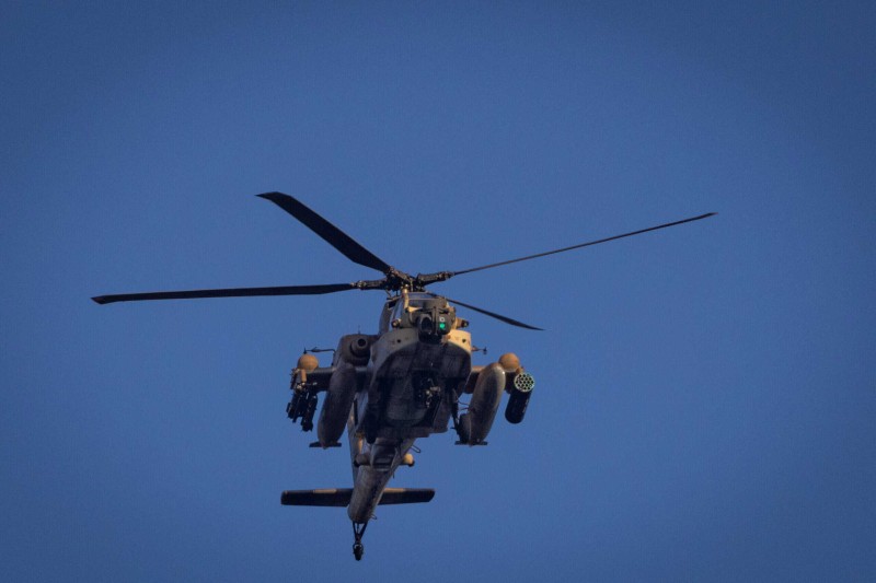 Israeli Military Helicopters Pursue Houthi Drone Over Southern Skies