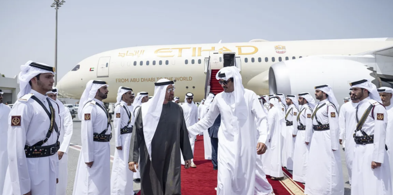 UAE president visits Qatar after Israeli airstrike on Doha