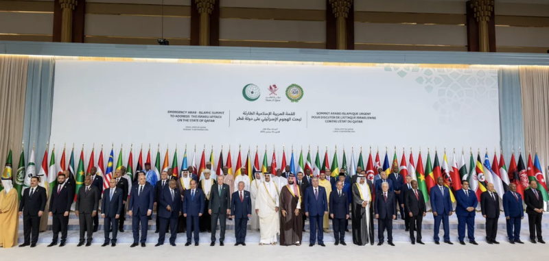 Arab, Muslim leaders urge review of Israel ties over Qatar attack in final statement