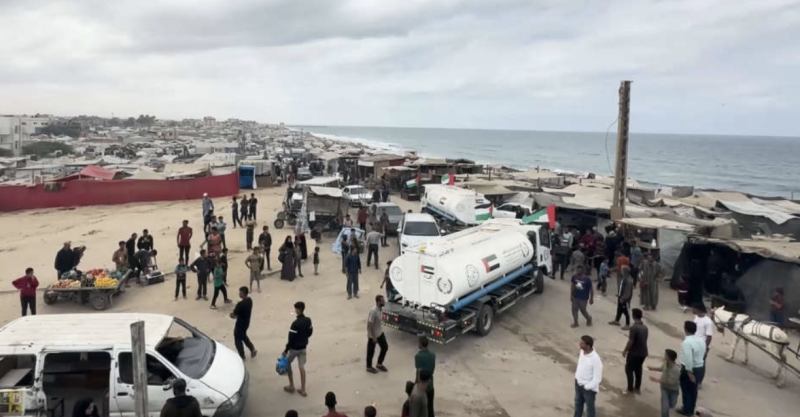 UAE's 'Operation Chivalrous Knight 3' delivers 21 water tankers to Gaza