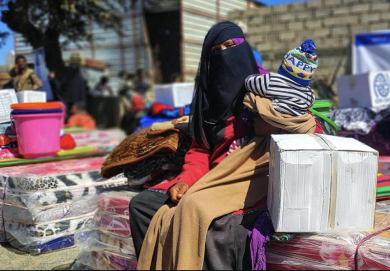 Internal displacement in Yemen dropped by 53% in the second week of October, according to IOM