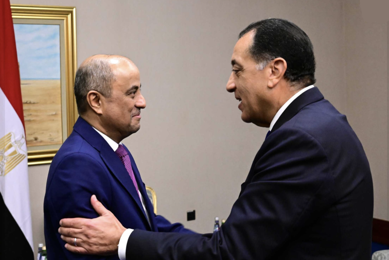Egypt’s Prime Minister Reaffirms Support for Yemen’s Legitimate Government and Stability