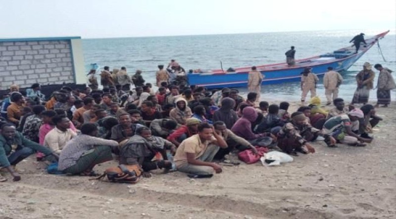 Yemen Intercepts Boat Carrying 205 African Migrants off Lahj Coast