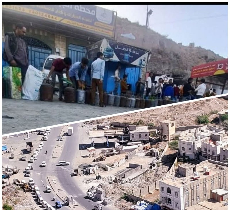 Long Queues Form in Yemen’s Taiz Amid Severe Gas Shortages