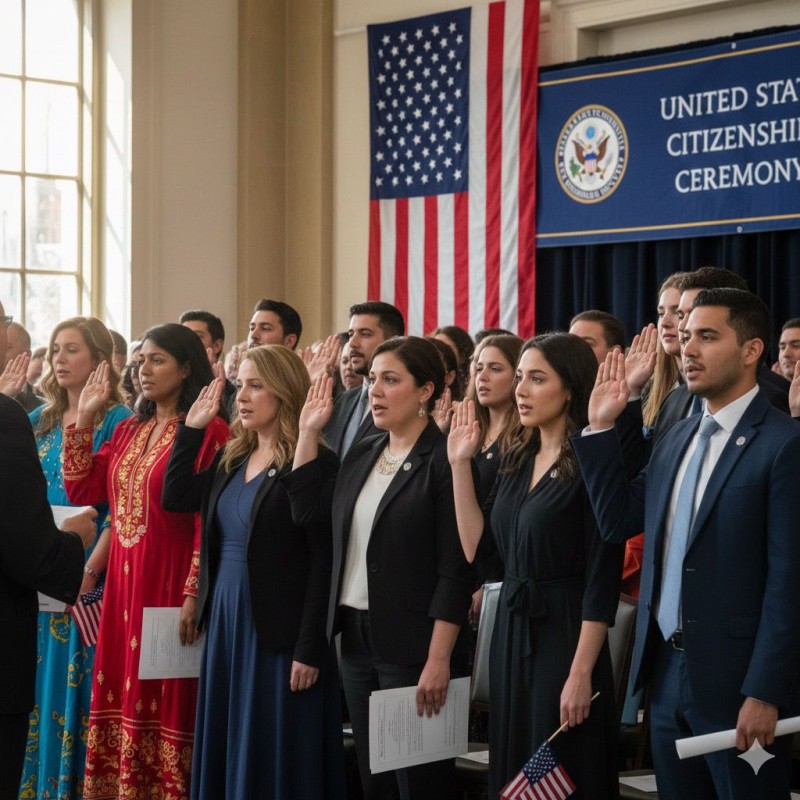 U.S. Halts Naturalization of Immigrants Moments Before Oath Ceremony